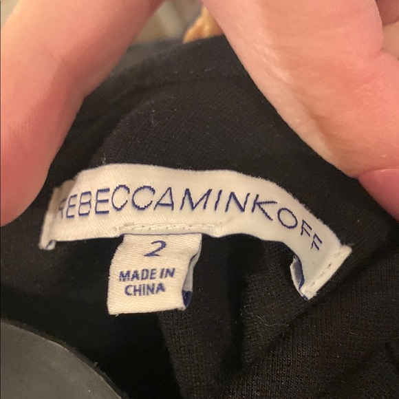 Rebecca Minkoff Black Fit and Flare Mini Dress - Picture 7 of 7